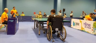Tênis de mesa paralímpico é tema do próximo curso on-line do Ciclo de Capacitação