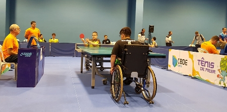 Tênis de mesa paralímpico é tema do próximo curso on-line do Ciclo de Capacitação