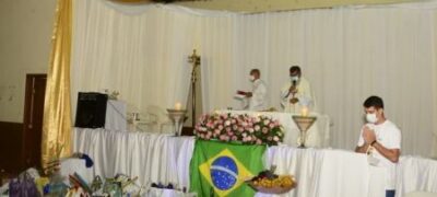 Carta de Agradecimento do Pároco da Paróquia Santo Afonso, Ezequiel Pedra Martinez, à sociedade belavistense, pela Missa do Dia Nacional de Ação de Graça
