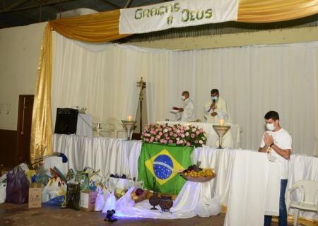 Carta de Agradecimento do Pároco da Paróquia Santo Afonso, Ezequiel Pedra Martinez, à sociedade belavistense, pela Missa do Dia Nacional de Ação de Graça