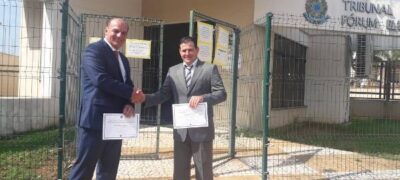 Neco Pagliosa e Preguinho são diplomados na Justiça Eleitoral