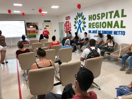 Dezembro Vermelho é tema de Campanha no Hospital Regional de Ponta Porã (MS)