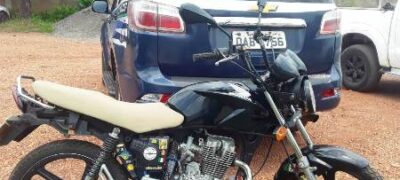 Polícia Militar prende homem por Receptação e apreende motocicleta durante policiamento em Bela Vista