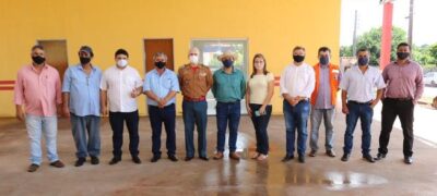 Comandante do Corpo de Bombeiro visita local da instalação da unidade em Bela Vista