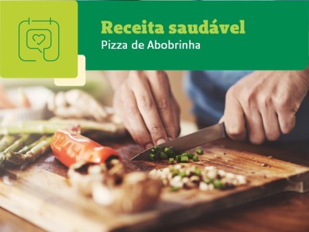 Receita Saudável: Pizza de Abobrinha 