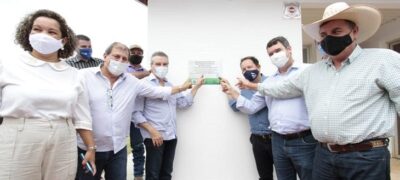 Paulo Corrêa entrega obras de saneamento e vistoria construção de hospital em Três Lagoas