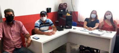 Vice-prefeito Preguinho visita Escola Municipal Inácio Silvestre Monteiro no Distrito do Alto Caracol