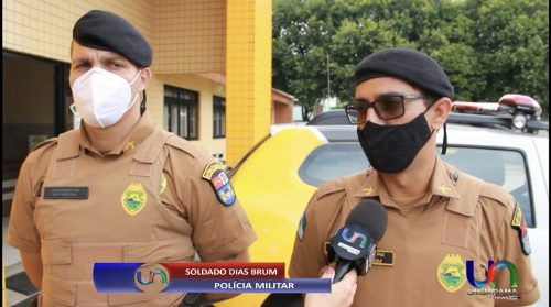 Ao lado do companheiro de farda, policial bela-vistense salva a vida de idoso com cardiorrespiratório no Paraná