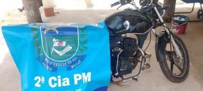 Polícia Militar em Bela Vista recupera motocicleta furtada e encaminha dois suspeitos à Delegacia