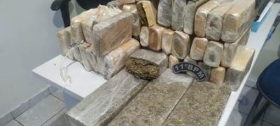 Polícia Militar prende homem por Tráfico de Drogas com 23 kg de maconha em Guia Lopes da Laguna