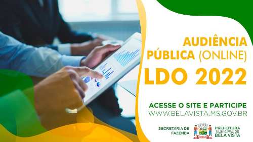 Bela Vista: Até 15 de abril população pode dar sugestão sobre orçamento da prefeitura