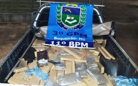 Polícia Militar apreende mais de 350 kg de Drogas durante “Operação Hórus”, no distrito de Boqueirão