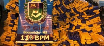 Polícia Militar apreende mais de 1.200 kg de maconha e recupera caminhonete furtada durante “Operação Hórus”