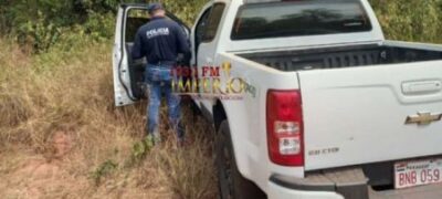 Em Bella Vista Norte, polícia recupera camioneta furtada em Porto Murtinho