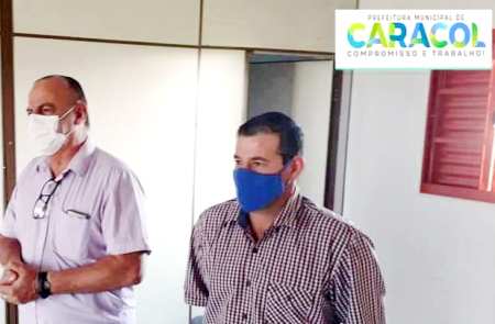 Preguinho  “Trabalho “Ferreira Forte , vice-prefeito de Caracol mostra que é presente no dia a dia da cidade