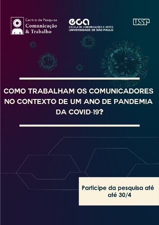 Pesquisa da USP analisa situação de comunicadores após um ano de pandemia