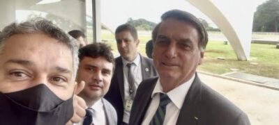 Vereadores de Bela Vista entregam pedidos de recursos ao presidente Jair Bolsonaro