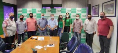 Prefeito e vereadores participam de reunião com o diretor presidente do DETRAN/MS