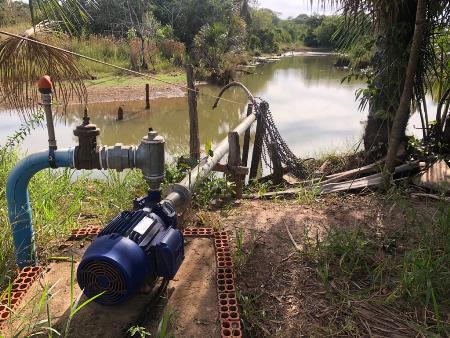 Polícia Militar Ambiental autua comerciante em R$ 7,5 mil por captar grande quantidade de água para irrigação