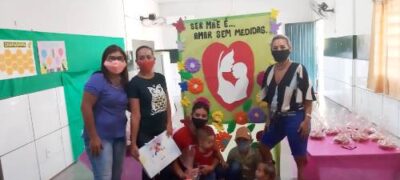 CEIM Zulmira Ossuna cria alternativa para homenagear mães de alunos durante a pandemia
