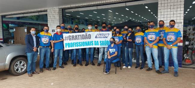Bela Vista: Gazin homenageia profissionais da saúde em mais de 300 lojas do Brasil