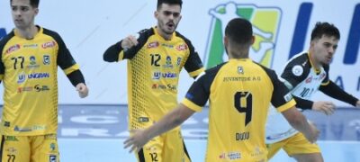 Juventude AG marca três vezes, mas perde a primeira na Liga Nacional de Futsal