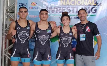 Três atletas de MS se classificam ao Pan-Americano Cadete e Júnior de Wrestling 2021