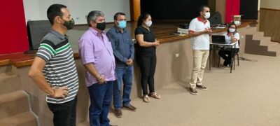 A equipe do Centro de Controle de Vetores de Bela Vista, realizou treinamento e capacitação dos novos agentes de endemias