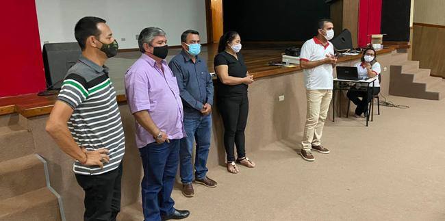 A equipe do Centro de Controle de Vetores de Bela Vista, realizou treinamento e capacitação dos novos agentes de endemias
