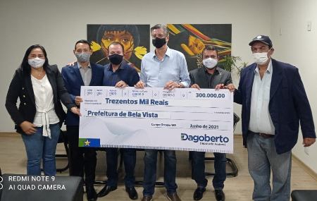 Bela Vista recebe  300 mil do deputado Dagoberto para laboratório de Análises