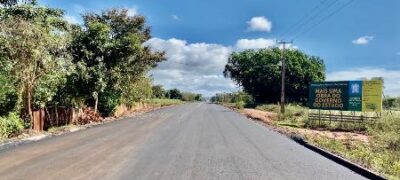Em Bela Vista, estrada das Caieras recebe os primeiros quilômetros de asfalto