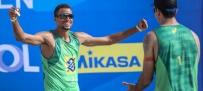 Bolsista da Fundesporte, Arthur Mariano é campeão do Superpraia de Vôlei