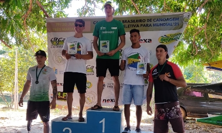 MS vai ao pódio seis vezes no Brasileiro de Canoagem Descida e assegura duas vagas ao Mundial