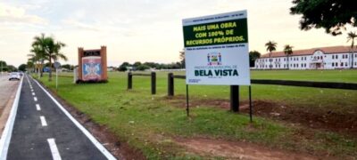 Recursos Próprios: Bela Vista inaugura Pista de Caminhada “Gentil Vargas da Rosa”