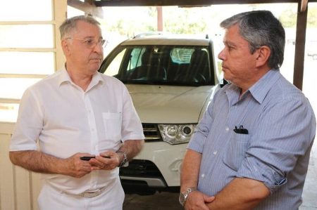Ao lado do governador, prefeito Piti inaugura ESF ‘DR. Ary Prieto’, no Erva Mate