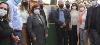 Prefeito Piti e Governador Azambuja inauguram Conjunto Habitacional  ‘Maneco Miranda’