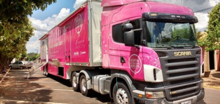 Carreta do Hospital de Amor está com vagas para realizar exame preventivo de colo de útero
