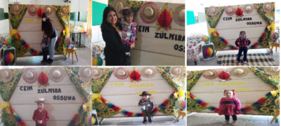 CEIM Zulmira Ossuna encerra segundo bimestre com singela Festa Junina