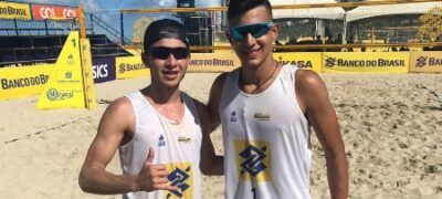 Etapas do Circuito Brasileiro Sub-19 de vôlei de praia terão seis duplas de MS