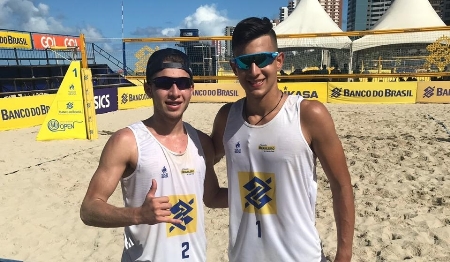 Etapas do Circuito Brasileiro Sub-19 de vôlei de praia terão seis duplas de MS