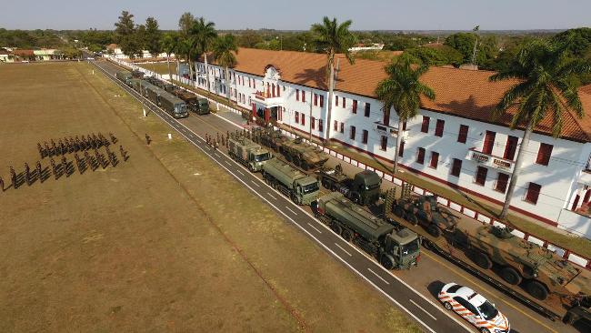 10° Regimento de Cavalaria Mecanizado, enviou um Pelotão de Cavalaria Mecanizado em reforço à 13° Brigada de Infantaria Motorizada.