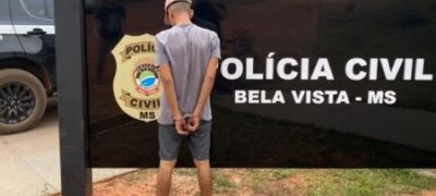 Policia Civil de Bela Vista identifica e prende autor de furtos em Série