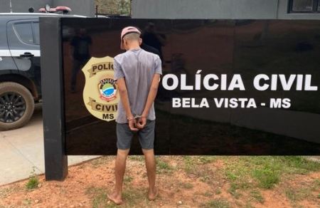 Policia Civil de Bela Vista identifica e prende autor de furtos em Série