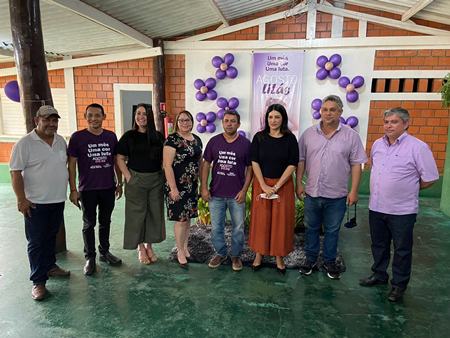 Bela Vista: Assistência Social recebe Luciana Azambuja em Roda de Conversa sobre ‘Agosto  Lilás’