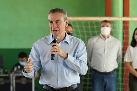 Presidente da ALEMS solicita construção de arena poliesportiva em Terenos