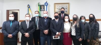Câmara de Caracol retorna aos trabalhos e conta com a presença do prefeito Neco Pagliosa