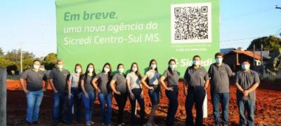 Sicredi Centro-Sul MS inicia obra da nova agência em Deodápolis