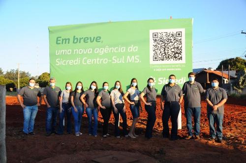Sicredi Centro-Sul MS inicia obra da nova agência em Deodápolis