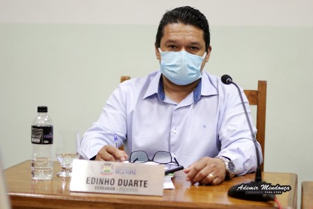 Edinho Duarte reivindica operação tapa buraco no Bairro Nova Bela Vista  