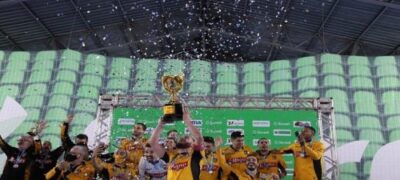 Com emoção até o fim, Magnus vence Joinville e é campeão inédito da Taça Brasil de Futsal em Dourados